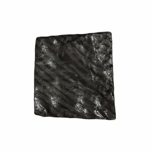 Express Zebra Cluch- Metallic Monochrome Purse